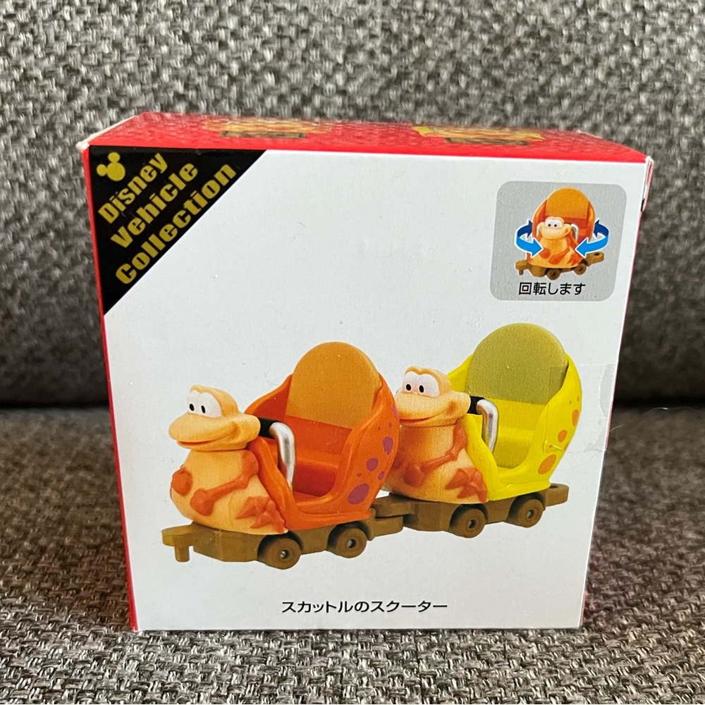 BNIB Tokyo Disney Sea TOMICA Scuttle’s Scooter Coaster Toy Car Mermaid Lagoon